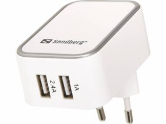 Adapter Sandberg Ac Charger Dual Usb Eu - Sandberg