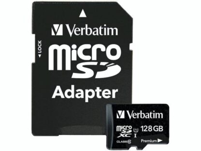 Micro Sdxc Kort Verbatim 128Gb Class 10 M/adapter - Verbatim