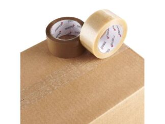 36 stk. Tape Master'in Pvc32 Transparent Solvent 48Mmx66M Støjsvag Transparent 1X1X1Mm (1) - Master'In Performance