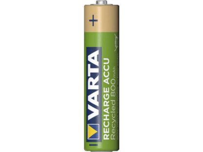 Batteri Varta Recharge Aaa Recycled 800Mah 4Stk/pak Blister - Varta