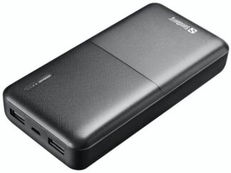 Powerbank Sandberg 20000 Sort - Rapid