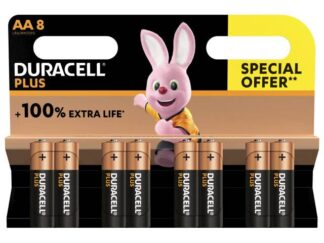 Batteri Duracell Plus Power Aa Alkaline 8Stk/pak - Duracell