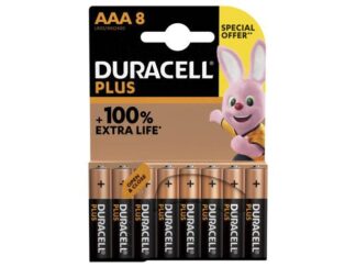 Batteri Duracell Plus Power Aaa Alkaline 8Stk/pak - ElmerÂ´s