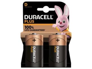 Batteri Duracell Plus Power D Alkaline 2Stk/pak - Duracell