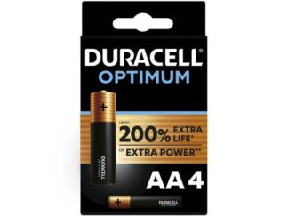 Batteri Duracell Optimum Aa Alkaline 4Stk/pak - Duracell