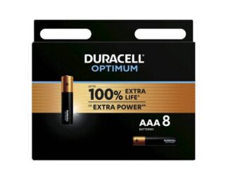 Batteri Duracell Optimum Aaa Alkaline 8Stk/pak - Katrin