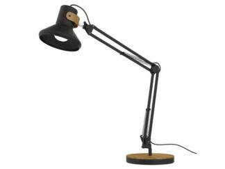 Lampe Unilux Baya Bamboo Led Dobbel Metal Arm 2 X 36Cm - Unilux