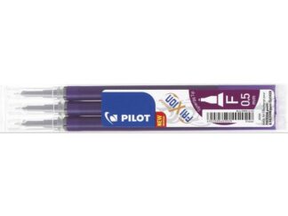 Refill Pilot 3-Pack Frixion Point Lilla 0,5Mm 3-Pack - Pilot