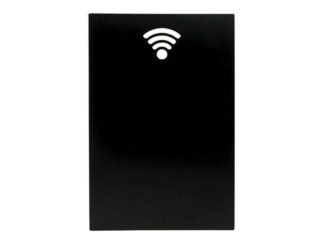 Vægtavle Securit Silhouet Wi-Fi Sort - Securit