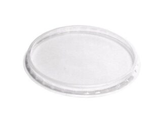 Låg T/plastbægre 10 Klar Pp Ø105X8Mm 100Stk/pak Transparent 1X1X1Mm (100Ea) - Øvrige