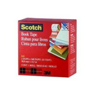 Tape 3M Bogtape 845 Klar 50.8 Mm X 13,7 M - Øvrige