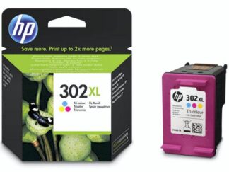 Blækpatron Hp F6U67Ae No. 302Xl Color 330Sider V5% Andre 1X1X1Mm (1) - Sealed Air