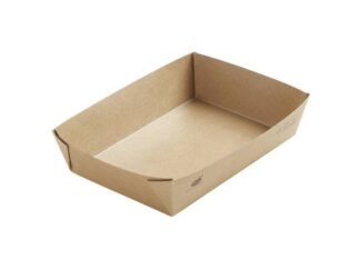 Salatbox Viking Pla 200X140X45Mm 1100Ml 300Stk/kar Brun 1X1X1Mm (300Ea) - Katrin