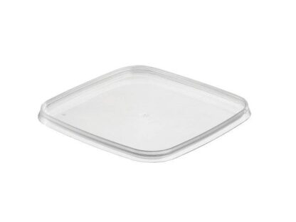 Condibøtte Låg Pp T/lille Bøtte 128X128Mm 180Stk/pak Transparent 1X1X1Mm (180Ea) - Øvrige