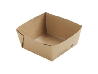 Salatbox Viking Pla 510Ml Ecoecho Cube Lav 300Stk/kar Brun/brun 1X1X1Mm (300Ea) - Duni