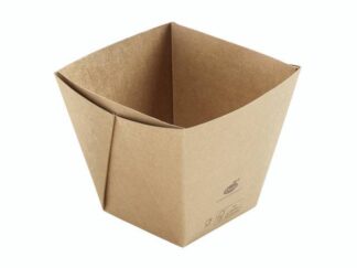 Salatbox Viking Pla 820Ml Ecoecho Cube Høj 300Stk/kar Brun/brun 1X1X1Mm (300Ea) - Diversey