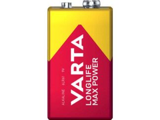 Batteri Varta Longlife Max Power 9V 1Stk/pak Blister 1X1X1Mm (1Ea) - Varta