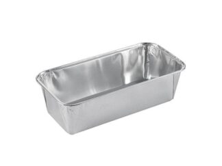 6 stk. Foliebakke 76140 1500Ml 251X122X68Mm 100Stk/pak Aluminium 1X1X1Mm (100Ea) - Plus Pack