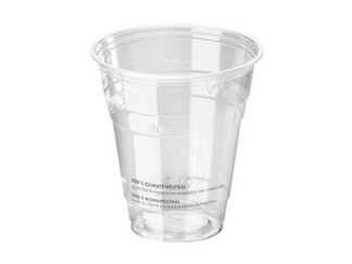 24 stk. Plastikglas Pla Klar 30Cl Ø96Mm 50St/ps Klar 1X1X1Mm (50Ea) - naturesse