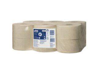 Toiletpapir Tork Jumbo Mini Brun Natur T2 170M 12 Rle Brun 1X1X1Mm (1) - Tork