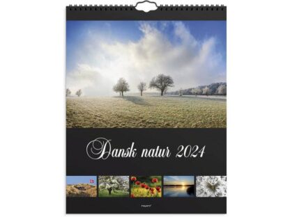 Vægkalender Dansk Natur 29,5X39Cm 2024 0666 50 1X1X1Mm (1) - Mayland