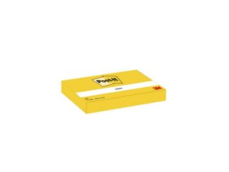 Post-It Blok 653 Canary Yellow 38X51Mm 100Bl 3M 12Blk/pak Gul 1X1X1Mm (12Ea) - Sealed Air